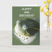 De Kaarten van de Verjaardag van de Ogen van de (Gele Bloem)