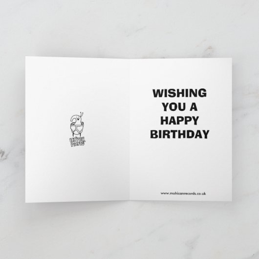 De Kaarten van de verjaardag van de Vlooien (Binnen)