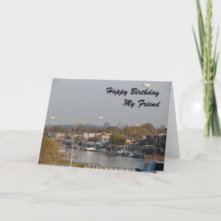 De kaarten van de verjaardag voor een vriend