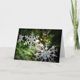 De Kaarten van de Vlok van de Sneeuw van Kerstmis