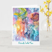 De Kaarten van de vriendschap (Gele Bloem)