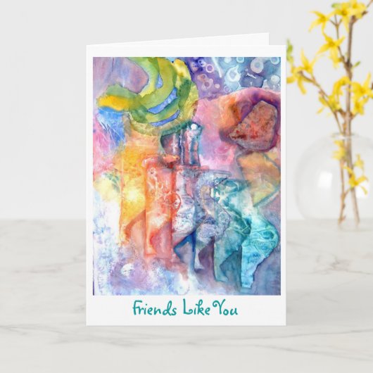 De Kaarten van de vriendschap (Gele Bloem)