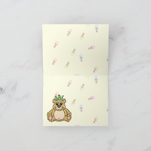 De kaarten van Emma Bear Thank You (Binnen)