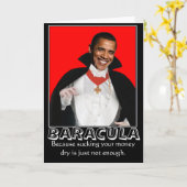 De kaarten van Halloween van Baracula (Gele Bloem)