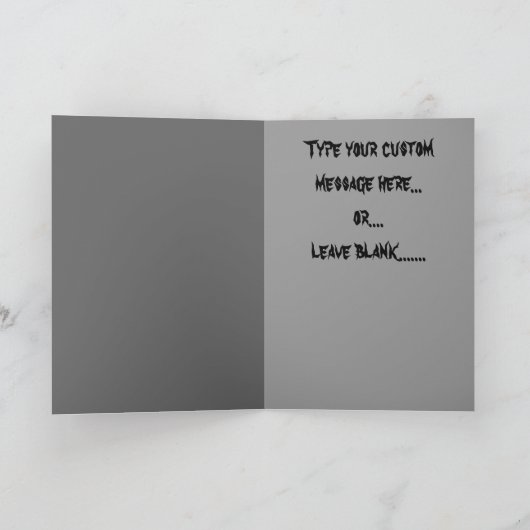 De Kaarten van Halloween van de Douane van de (Binnen)