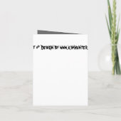 De Kaarten van Halloween van de Douane van de (Achterkant)