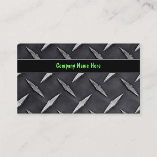 De Kaarten van het bouwvak Visitekaartje (Voorkant)