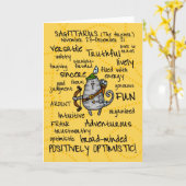 de kaarten van het dierenriemwoord - sagittarius (Gele Bloem)