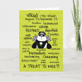 de kaarten van het dierenriemwoord - virgo