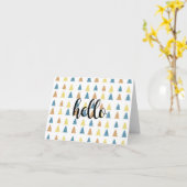 De Kaarten van het hallo (Gele Bloem)