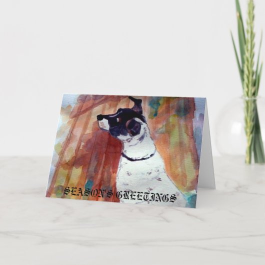 De Kaarten van het Huisdier van de Vakantie van (Voorkant)