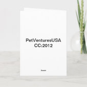 De Kaarten van het Mamma van Terrier van de grens (Achterkant)