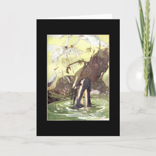 De kaarten van het Meisje van de zwaan