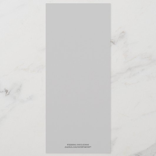 De Kaarten van het Menu van de Ontvangst van het h (Achterkant)