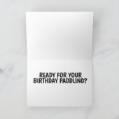 DE KAARTEN VAN HET PADDLE PADDLING VAN DE VERBEELD (Binnen)