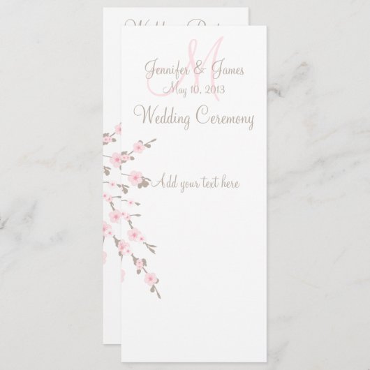 De Kaarten van het Programma van de Kerk van het (Voorkant / Achterkant)