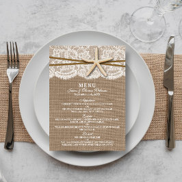 De Kaarten van het Rustic Starfish Wedding Collect