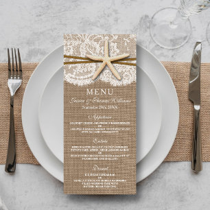 De Kaarten van het Rustic Starfish Wedding Collect