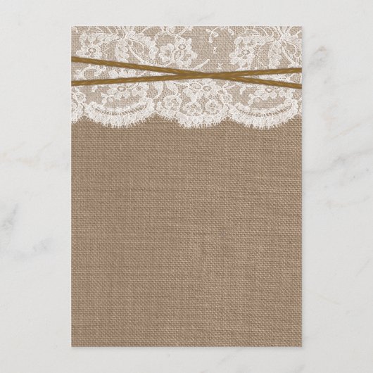 De Kaarten van het Rustic Starfish Wedding Collect (Achterkant)