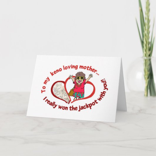 De kaarten van Keno: bericht aan mijn houdende van (Voorkant)