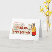 De kaarten van Keno: De Groeten van de officiële (Gele Bloem)