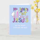 De Kaarten van Pasen - Kinder Paashaas (Gele Bloem)