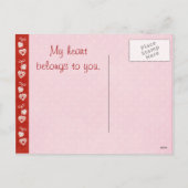 De Kaarten van Valentijn voor Kind Feestdagenkaart (Achterkant)