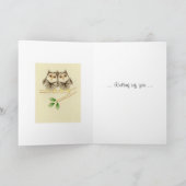 De Kaarten van weinig Borduurwerk van de Uilen van (Binnen)