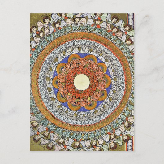 De kaartjes van Angels - Hildegard von Bingen Briefkaart (Voorkant)