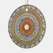 De kaartjes van Angels - Hildegard von Bingen Keramisch Ornament (Links)