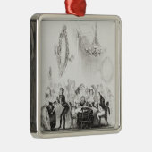 De kaartkamer bij Bath Metalen Ornament (Rechts)