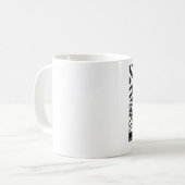 De kaartMok van Barcelona Koffiemok (Voorkant links)