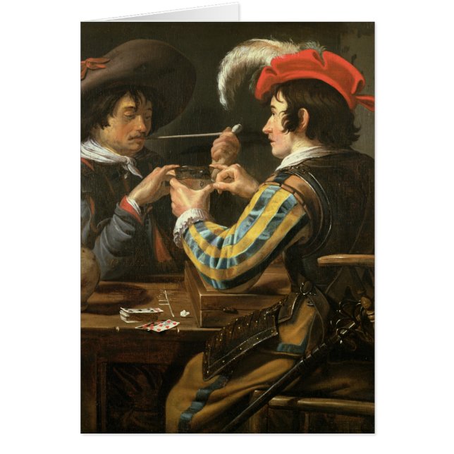 De kaartspelers (Voorkant)