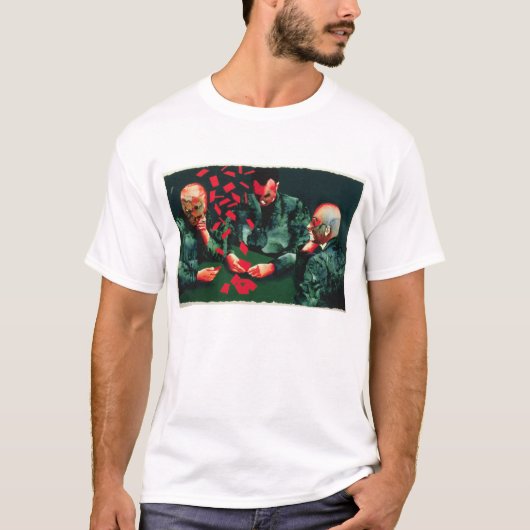 De kaartspelers 1987 t-shirt (Voorkant)