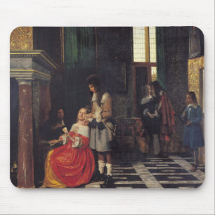 De kaartspelers, c.1663-65 muismat