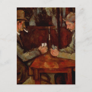 De kaartspelers, Claude Cezanne Briefkaart
