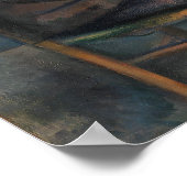 De kaartspelers van Paul Cezanne Poster (Hoek)