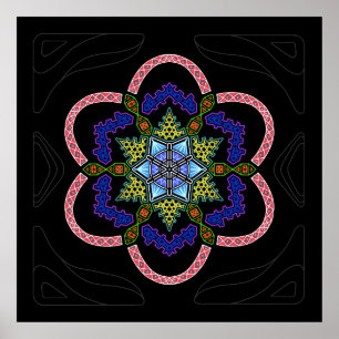 De kaas stond niet alleen poster