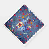 De kaasdoos in de bloem servet (Hoek)