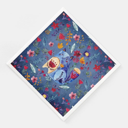 De kaasdoos in de bloem servet (Hoek)