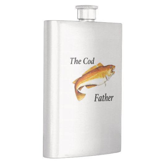 De Kabeljauw Vader ideaal vissen cadeau. Flacon (Rechts)