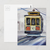 De Kabelwagen van San Francisco Briefkaart (Voorkant / Achterkant)