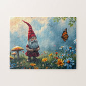 De kabouter en de vlinder legpuzzel (Horizontaal)