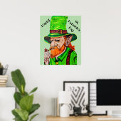 DE Kabouter VAN HET BOSGEBIED  Poster (Thuiskantoor)