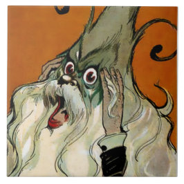 “De Kabouterkoning” door John R Neill Tegeltje