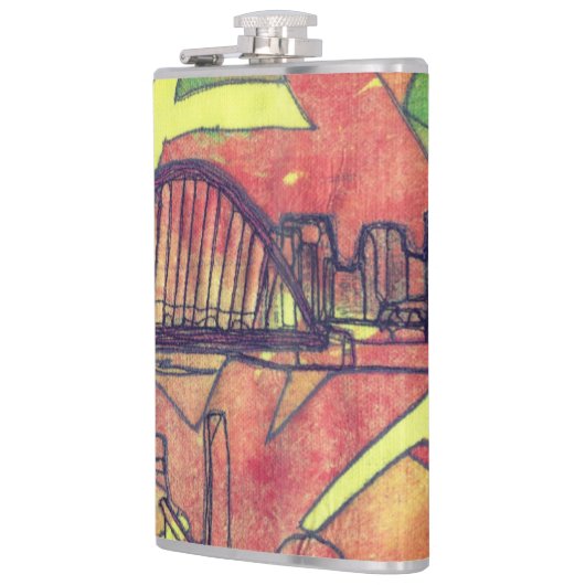 De kade heupfles (Links)