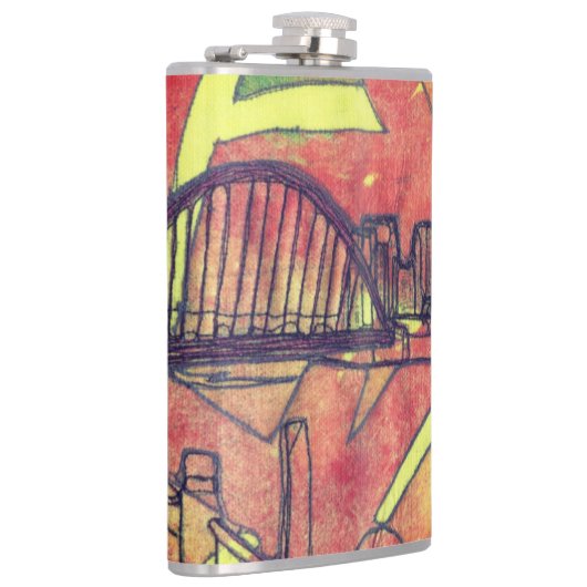 De kade heupfles (Rechts)