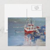De Kade Salcombe van de visser Briefkaart (Voorkant / Achterkant)