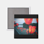 "De kades, de nacht" Magneet (Voorkant / Achterkant)