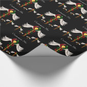 De kaduceus (volledige kleur) cadeaupapier (Hoek)